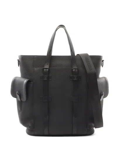 Pre-owned Louis Vuitton 2021s Christopher Two-way Handbag In 黑色