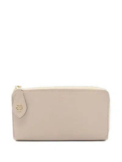 Pre-owned Louis Vuitton 2021s Comete Leather Wallet In Neutral
