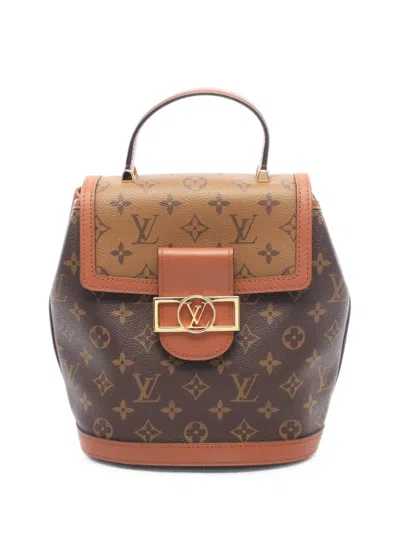 Louis Vuitton 2021s Dauphine Monogram Backpack In Brown