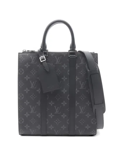 Pre-owned Louis Vuitton 2021s Eclipse Monogram Tote Bag In Gray