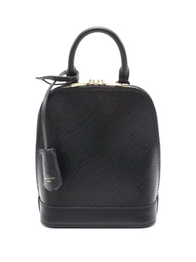 Pre-owned Louis Vuitton 2021s Epi Alma Backpack In 黑色
