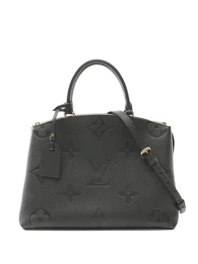 Pre-owned Louis Vuitton 2021s Grand Palais Mm Tote Bag In Black