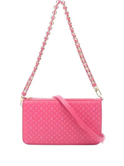 Pre-owned Louis Vuitton 2021s Lexington Monogram Pattern Leather Shoulder Bag In Pink