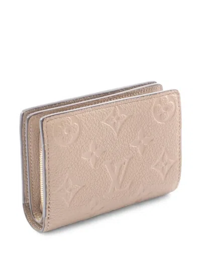 Pre-owned Louis Vuitton 2021s Monogram Bi-fold Wallet In Neutrals