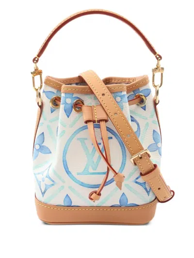 Pre-owned Louis Vuitton 2021s Nano Noe Monogram Canvas Bucket Bag