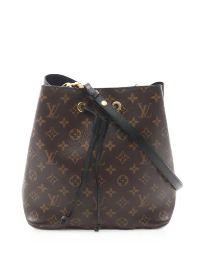 Pre-owned Louis Vuitton 2021s Néonoé Monogram Bucket Bag In Brown
