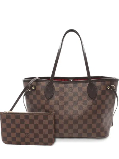 Pre-owned Louis Vuitton 2021s Neverfull Pm Tote Bag In Brown