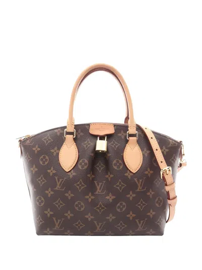 Pre-owned Louis Vuitton 2021s Nm Pm Boesi Monogram Tote Bag In Brown