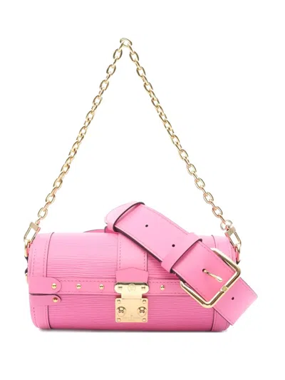 Pre-owned Louis Vuitton 2021s Papillon Trunk Handbag In Pink