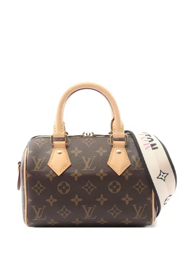 Pre-owned Louis Vuitton 2021s Speedy Bandoulière 20 Tote Bag In Brown