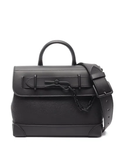 Pre-owned Louis Vuitton 2021s Steamer Pm Two-way Briefcase In Black