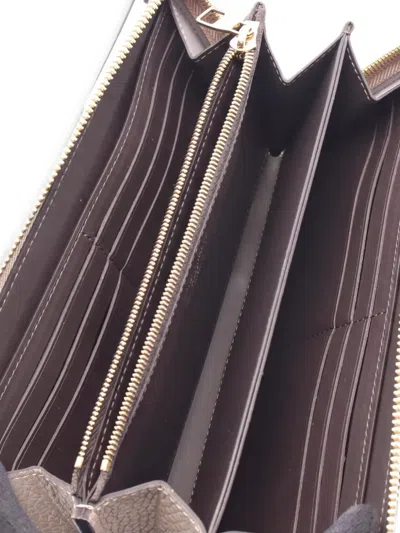 Pre-owned Louis Vuitton 2021s Textured Wallet In Neutral