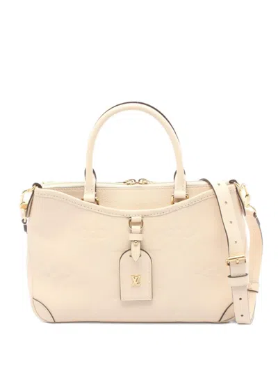Pre-owned Louis Vuitton 2021s Trianon Pm Monogram Empreinte Tote Bag In Neutral