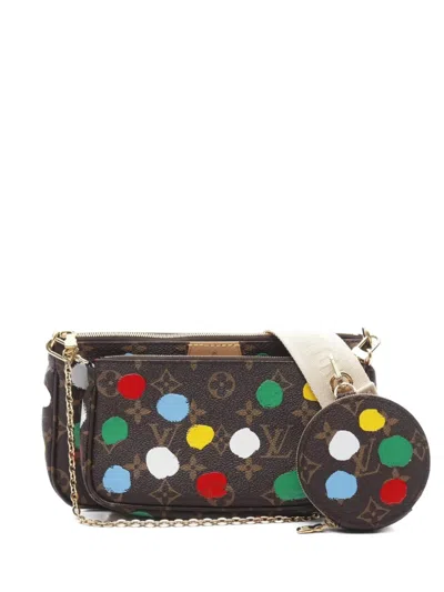 Pre-owned Louis Vuitton 2021s X Yayoi Kusama Mini Pochette Accessoires Bag