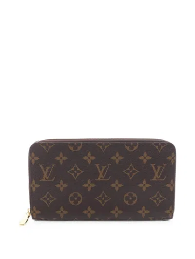 Pre-owned Louis Vuitton 2021s Zippy Monogram Wallet In Brown