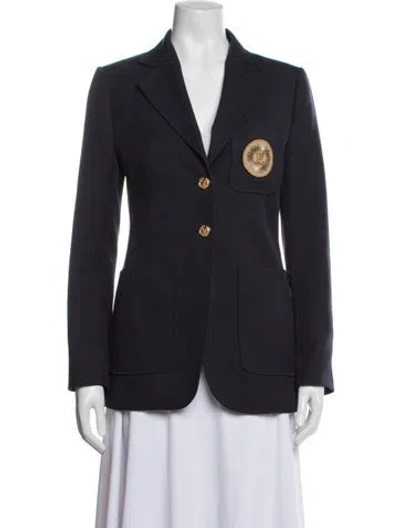Pre-owned Louis Vuitton 2022 Blazer In Blue