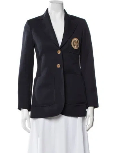 Pre-owned Louis Vuitton 2022 Blazer In Blue