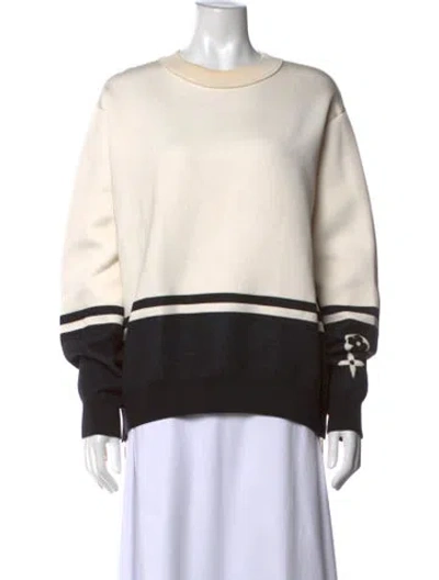 Pre-owned Louis Vuitton 2022 Block Knit Zipper Sweater Sweatshirt