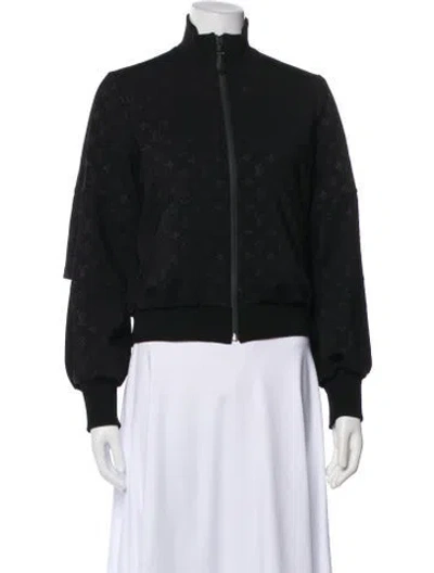 Pre-owned Louis Vuitton 2022 Bomber Jacket In Black