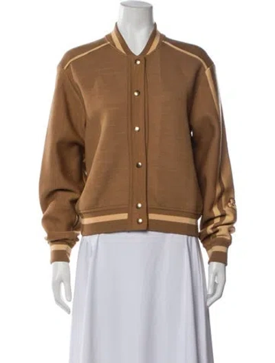 Pre-owned Louis Vuitton 2022 Bomber Jacket In Brown