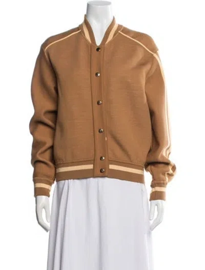 Pre-owned Louis Vuitton 2022 Bomber Jacket In Neutral