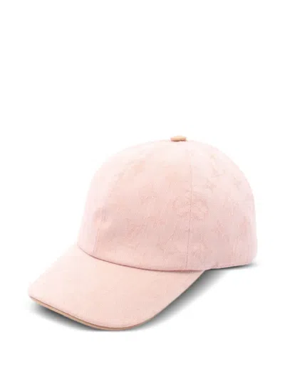 Pre-owned Louis Vuitton 2022 By My Cap Monogram Cotton Cap In Pink