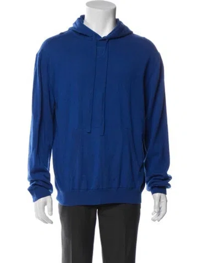 Pre-owned Louis Vuitton 2022 Cashmere Cardigan In Blue