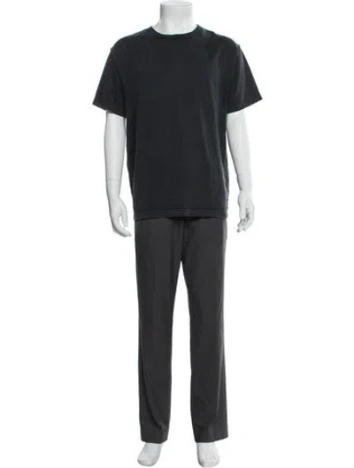 Pre-owned Louis Vuitton 2022 Crew Neck T-shirt In Gray