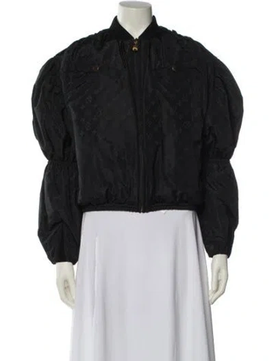 Pre-owned Louis Vuitton 2022 Denim Jacket In Black