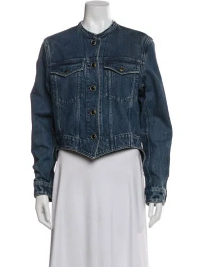 Pre-owned Louis Vuitton 2022 Denim Jacket In Blue
