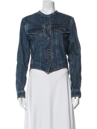 Pre-owned Louis Vuitton 2022 Denim Jacket In Blue