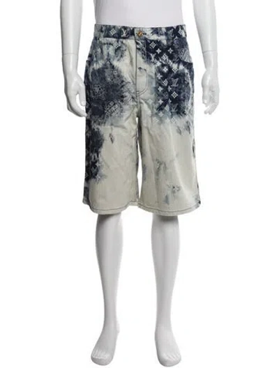 Pre-owned Louis Vuitton 2022 Denim Shorts In Blue
