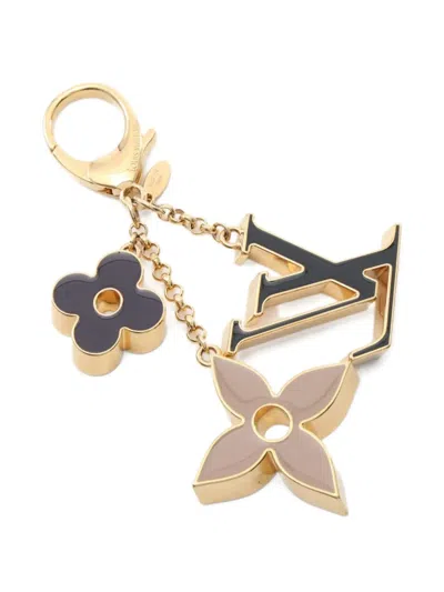 Pre-owned Louis Vuitton 2022 Fleur Monogram Key Ring