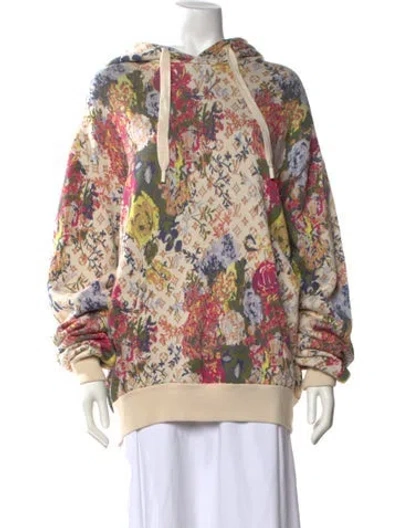 Pre-owned Louis Vuitton 2022 Floral Print Sweater In Multicolor