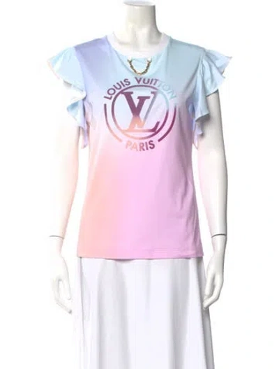 Pre-owned Louis Vuitton 2022 Graphic Print T-shirt In Multi