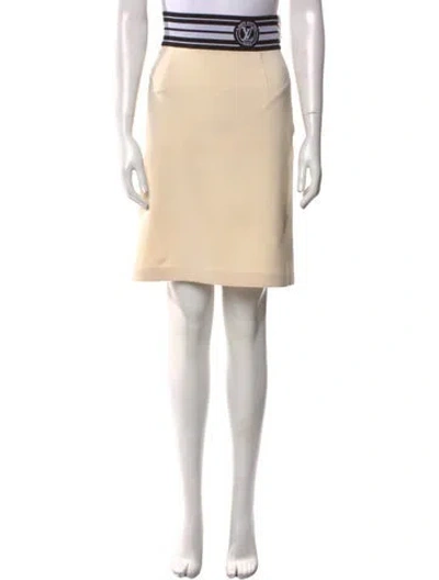 Pre-owned Louis Vuitton 2022 Knee-length Skirt In Neutral
