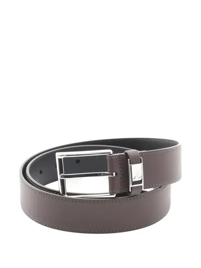 Pre-owned Louis Vuitton 2022 Lv City Belt In Brown