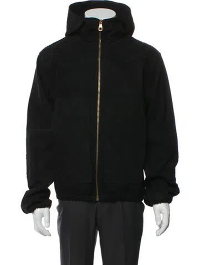 Pre-owned Louis Vuitton 2022 Lv Monogram Puffer Coat In Black