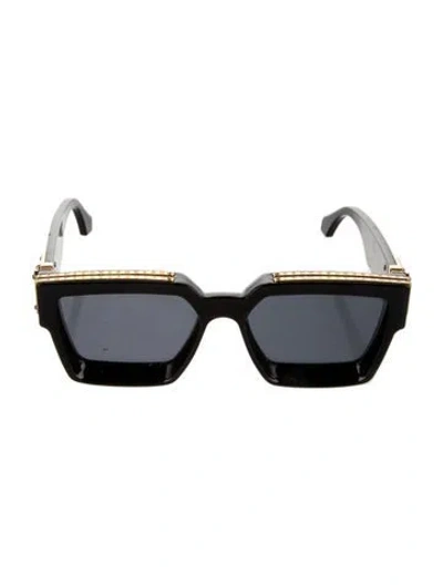 Pre-owned Louis Vuitton 2022 Lv Monogram Sunglasses In Black