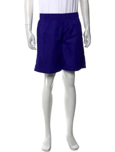 Pre-owned Louis Vuitton 2022 Lv Monogram Swim Trunks In Blue