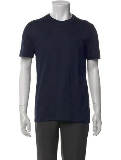 Pre-owned Louis Vuitton 2022 Lv Monogram T-shirt In Blue
