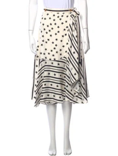 Pre-owned Louis Vuitton 2022 Midi Length Skirt In Neutral