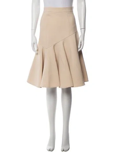 Pre-owned Louis Vuitton 2022 Midi Length Skirt In Neutral