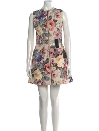 Pre-owned Louis Vuitton 2022 Mini Dress In Neutral