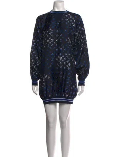 Pre-owned Louis Vuitton 2022 Mini Dress W/ Tags In Blue