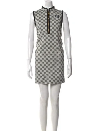 Pre-owned Louis Vuitton 2022 Mini Dress In White