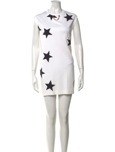 Pre-owned Louis Vuitton 2022 Mini Dress In White