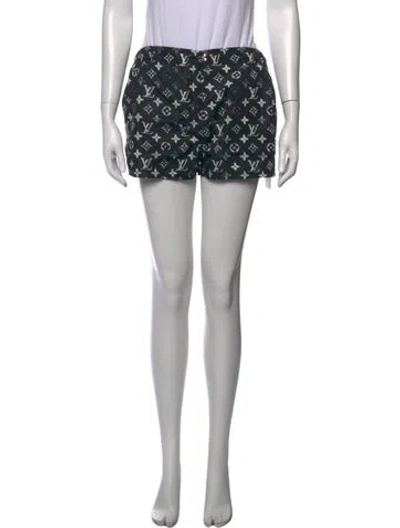 Pre-owned Louis Vuitton 2022 Mini Shorts W/ Tags In Black