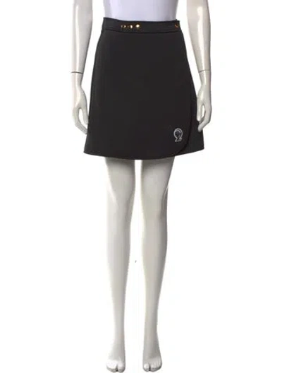 Pre-owned Louis Vuitton 2022 Mini Skirt In Black