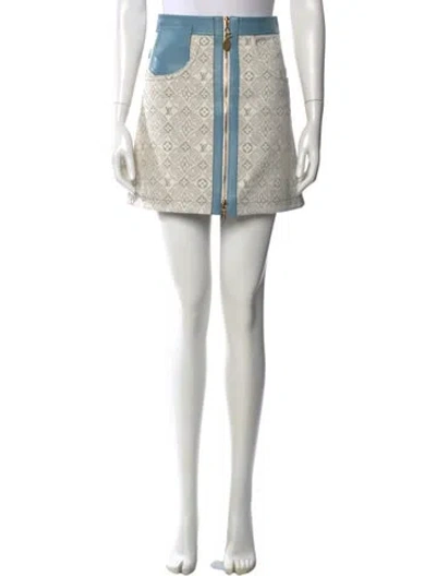 Pre-owned Louis Vuitton 2022 Mini Skirt In Neutral